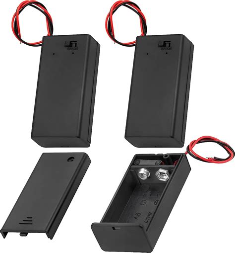 plastic electrical enclosures 9v battery|9 volt battery holder.